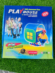 Hut shape tent house with 50 free balls