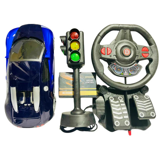 Beautiful paddle car with light signals