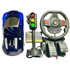 Beautiful paddle car with light signals