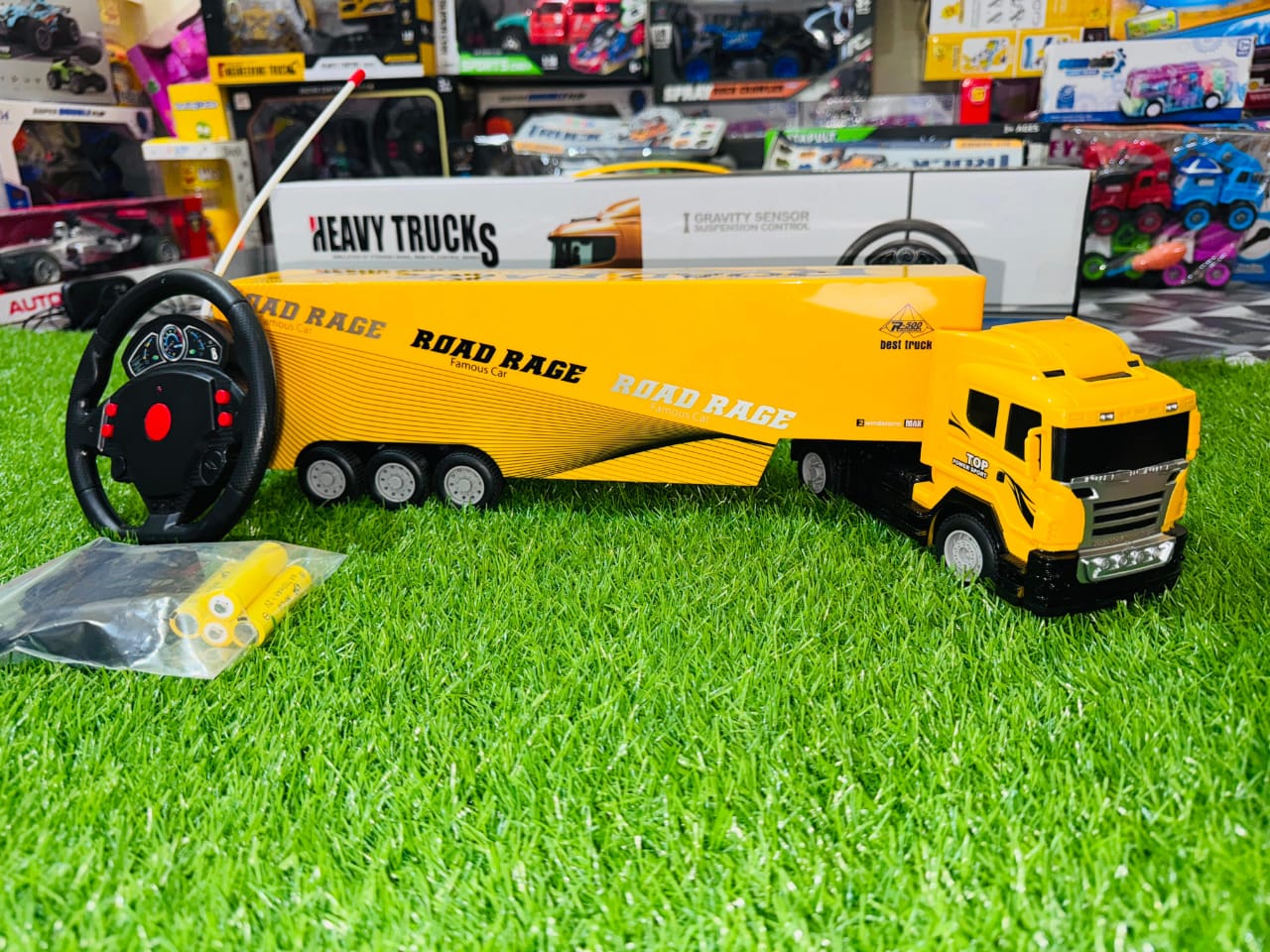 R/C Heavy truck with beautiful lighting