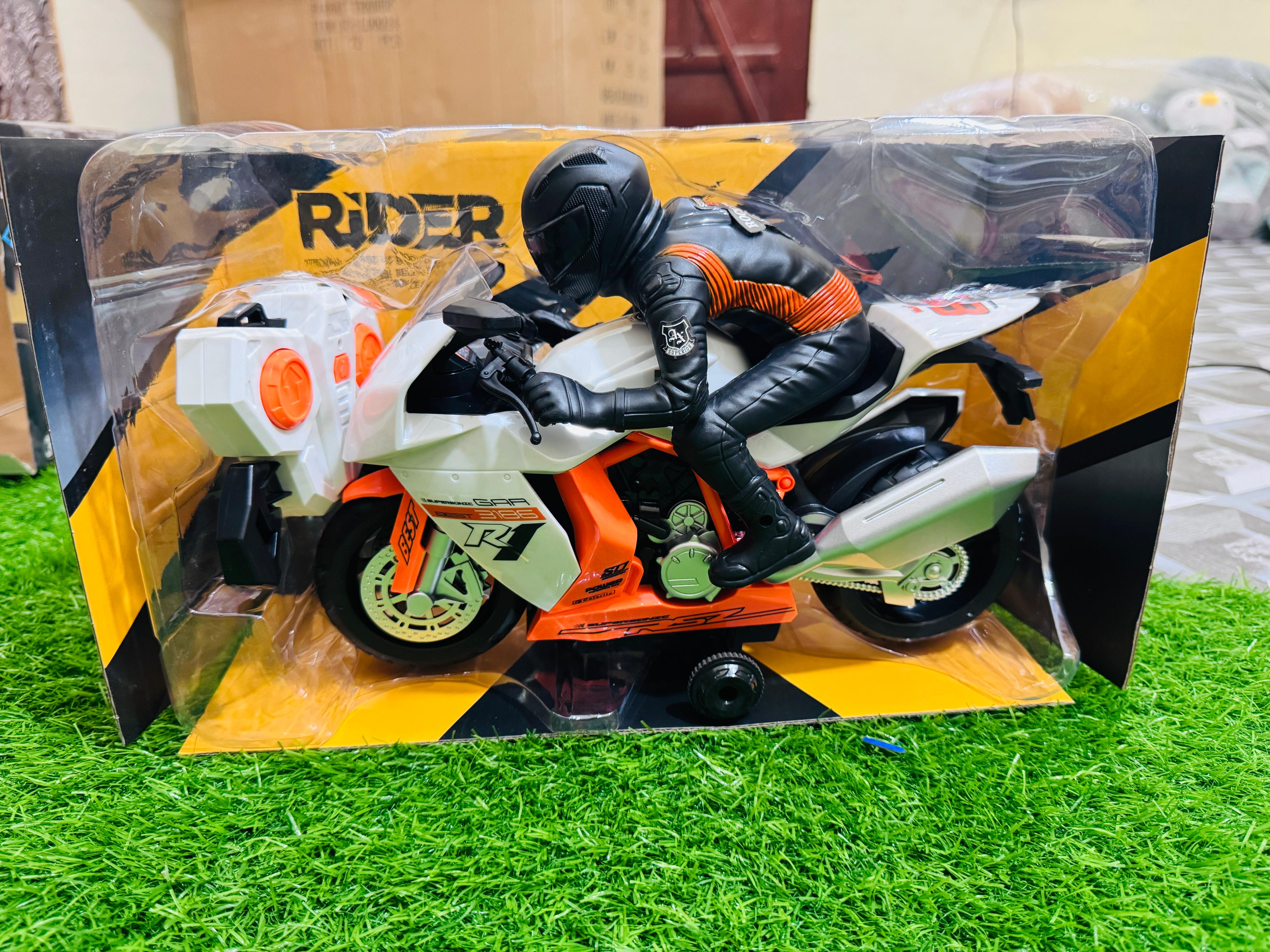 R/C high speed 360 rotating heavy bike